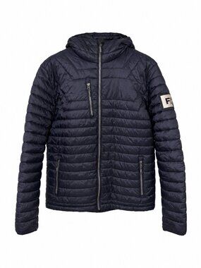 Stormtech Navy Quilted Hooded Puffer Jacket Men's L